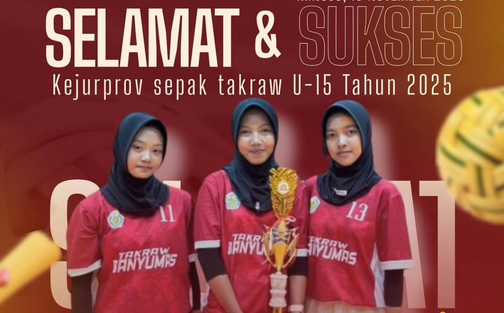 Murid SMK Giripuro Sumpiuh Raih Juara 3 Kejurprov Sepak Takraw U-15 Tahun 2025